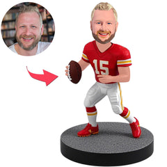 Fans des Footballspielers Kansas City Chiefs Kundenspezifische Bobbleheads