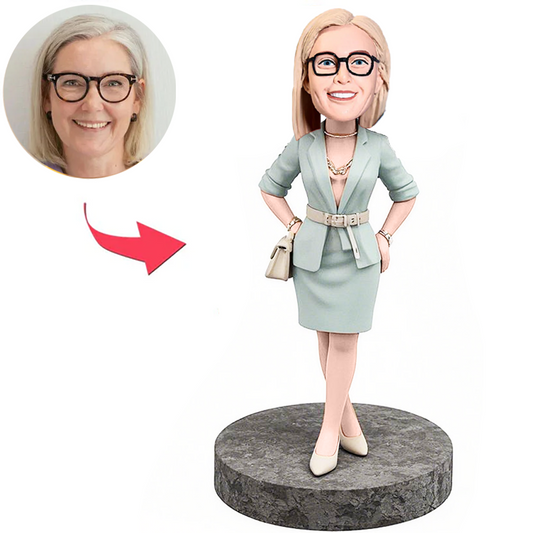 Mode Clutch Tasche Frau Benutzerdefinierter Wackelkopfs