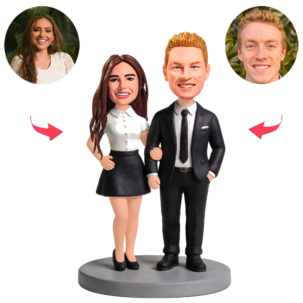 Fähiges Paar Benutzerdefinierte Bobbleheads