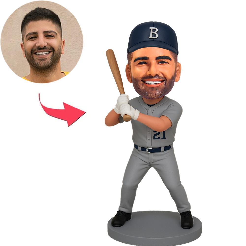 Baseballspieler Nummer 21 Individuelle Wackelköpfe