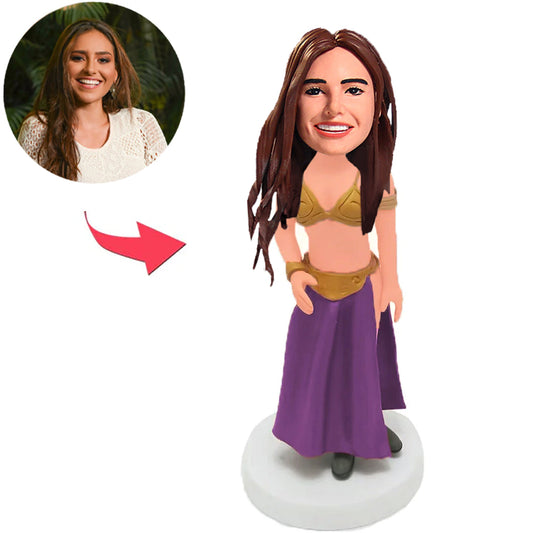 Bauchtanzmädchen Kundenspezifische Bobbleheads mit eingraviertem Text