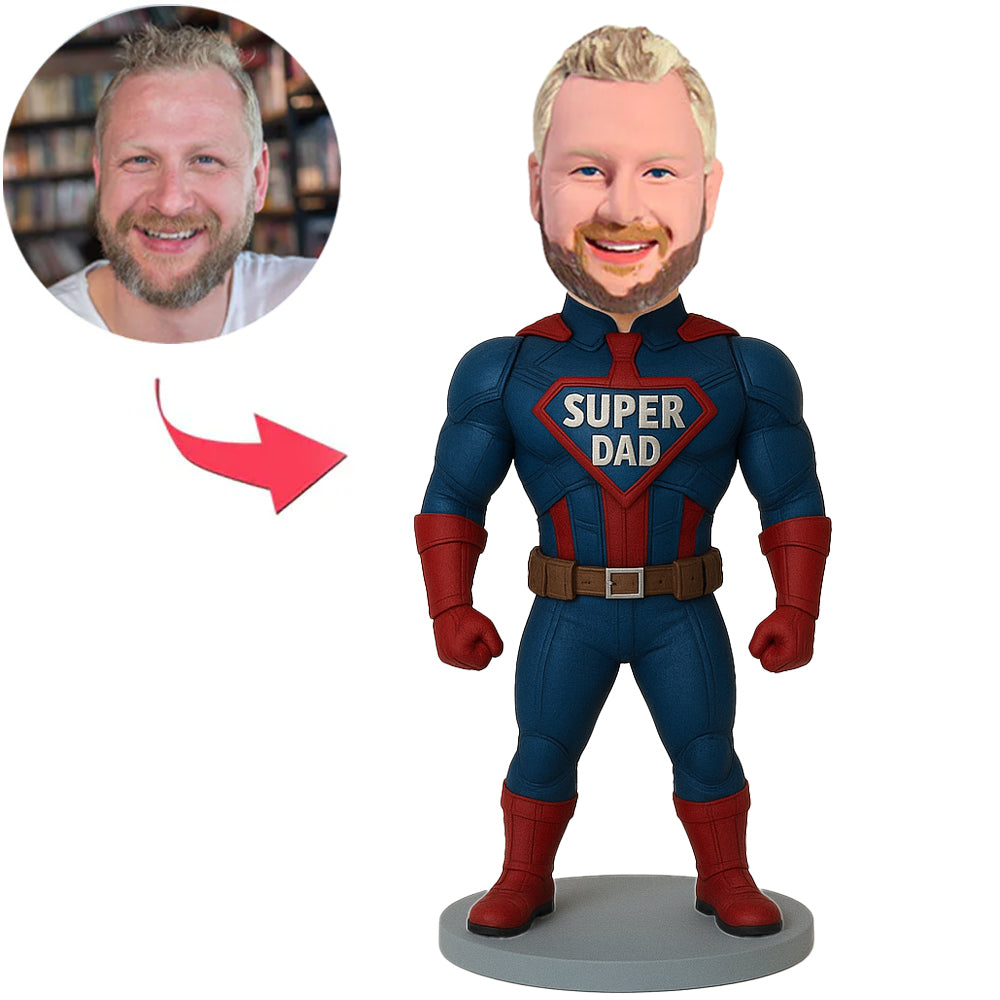 Starker Superpapa Benutzerdefinierte Wackelköpfe