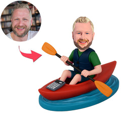 Mann mit rotem Ruder Benutzerdefinierte Wackelköpfe