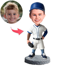 Kind Baseball Enthusiast Benutzerdefinierte Bobbleheads