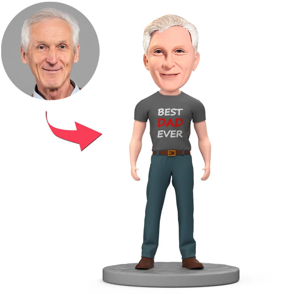 Bester Papa aller Zeiten Benutzerdefinierte Bobbleheads