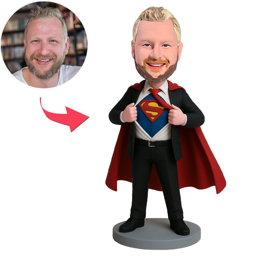 Super Geschäftsmann Benutzerdefinierte Bobbleheads