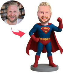 Übermensch mit erhobener Faust Benutzerdefinierte Bobbleheads