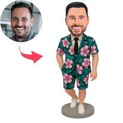 Mann im Hawaiihemd Benutzerdefinierte Bobbleheads