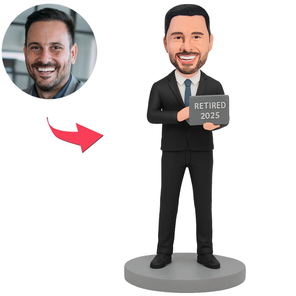 2025 pensionierter Programmierer Benutzerdefinierte Bobbleheads