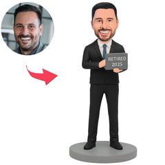 2025 pensionierter Programmierer Benutzerdefinierte Bobbleheads