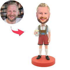 Traditioneller bayerischer Mann Kundenspezifische Bobbleheads