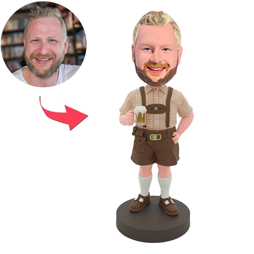 Deutscher Oktoberfest-Mann Kundenspezifische Bobbleheads