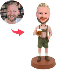 Oktoberfest Traditioneller Mann Kundenspezifische Bobbleheads