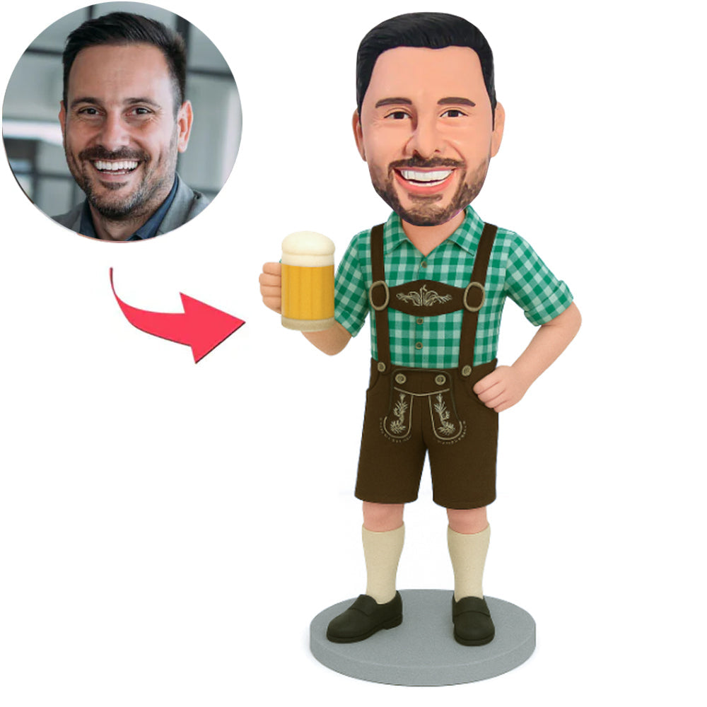 Festlicher Oktoberfest-Mann Kundenspezifische Bobbleheads