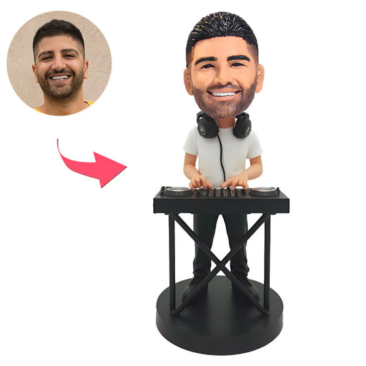 DJ bei Turntable Kundenspezifische Bobbleheads