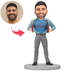 Bleib Stark Chef Benutzerdefinierte Bobbleheads