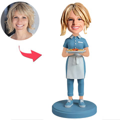 Serviererin Benutzerdefinierte Bobbleheads