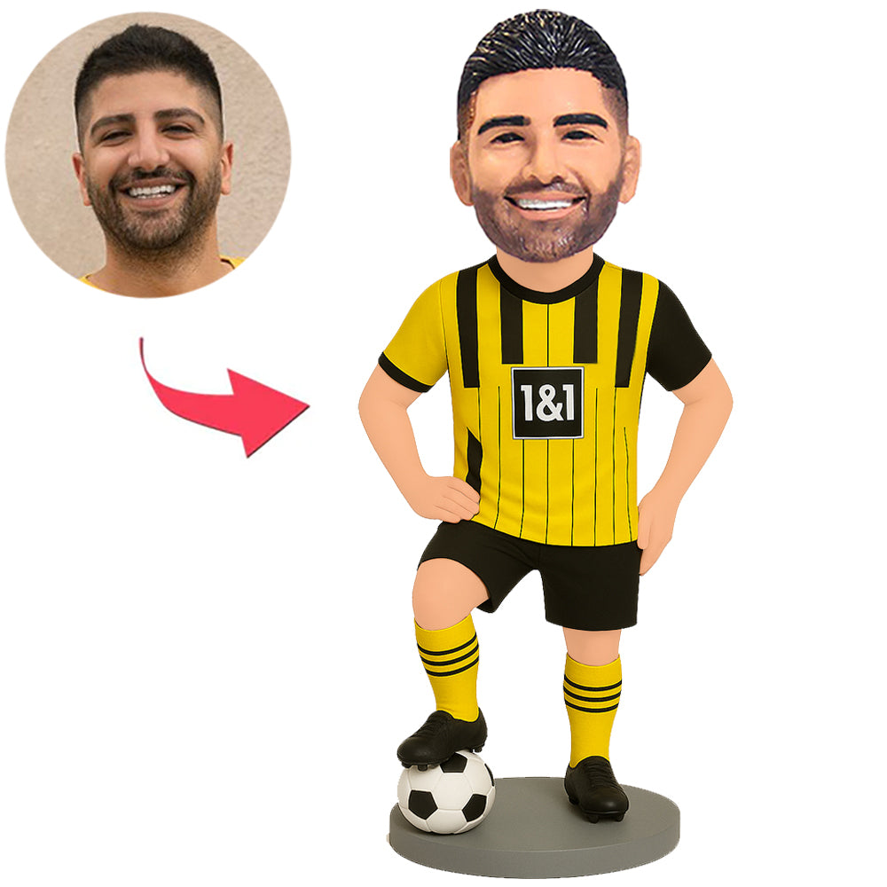 Borussia Dortmund Fußballspieler Benutzerdefinierte Bobbleheads