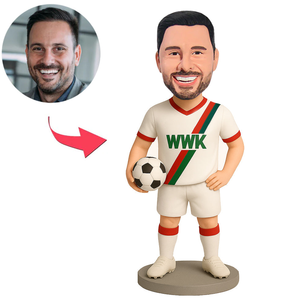 Augsburg Fußballspieler Benutzerdefinierte Bobbleheads