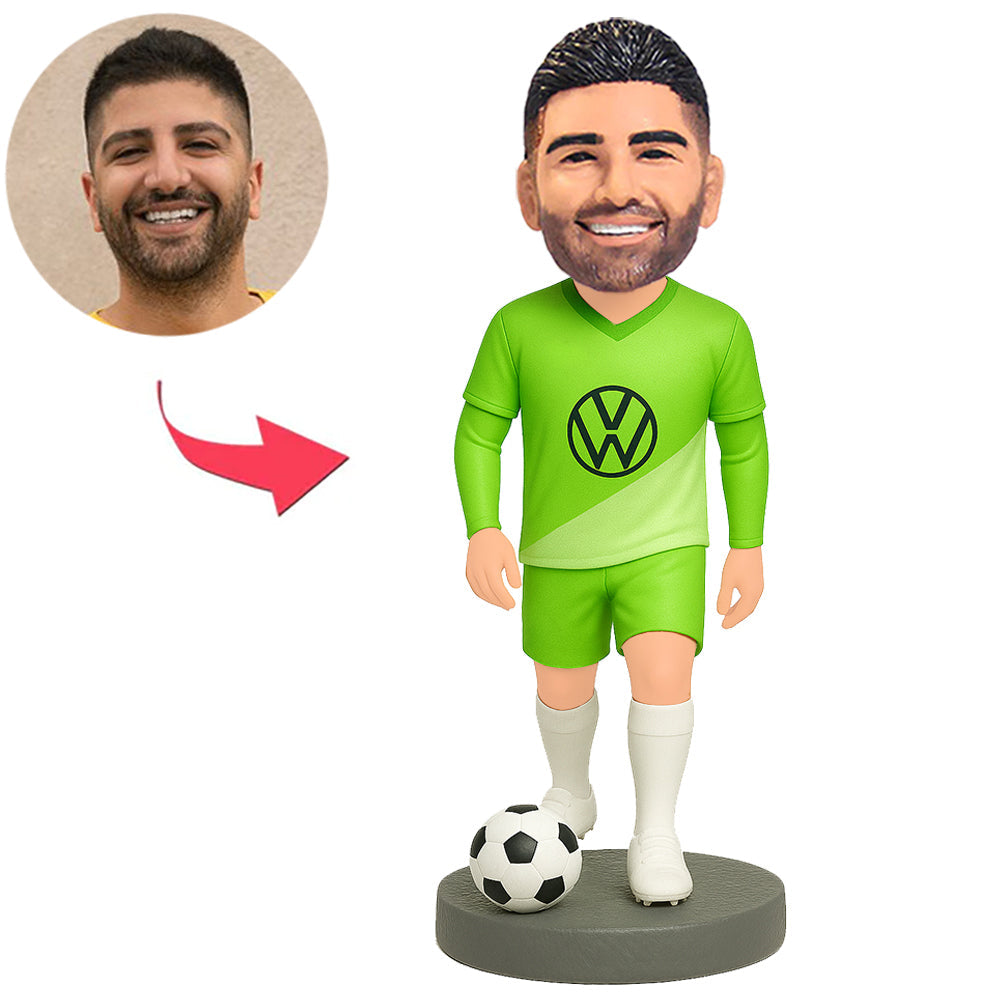Wolfsburg Fußballspieler Benutzerdefinierte Bobbleheads