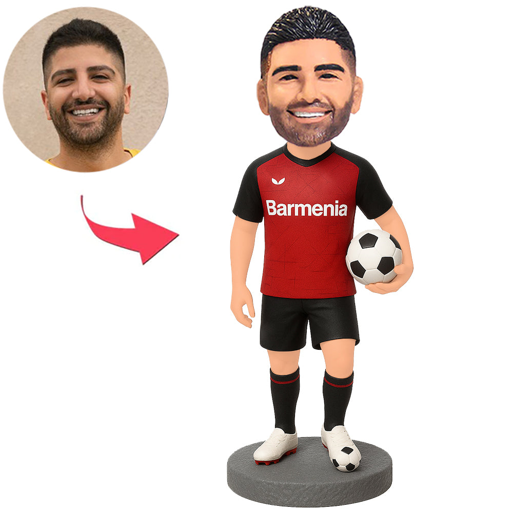 Leverkusen Fußballspieler Benutzerdefinierte Bobbleheads