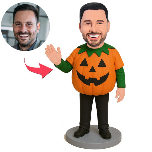 Halloween Kürbismann Benutzerdefinierte Bobbleheads