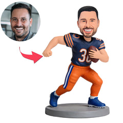 Rugby-Spieler Nummer 30 Benutzerdefinierte Bobbleheads