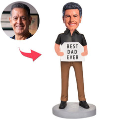 Bester Geschäftsmann aller Zeiten Kundenspezifische Bobbleheads addieren Text