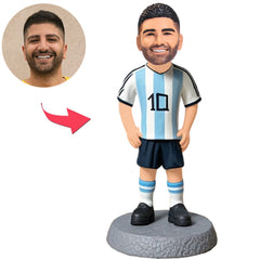 Messi Fußballspieler Nummer 11 Fan Kundenspezifische Bobbleheads
