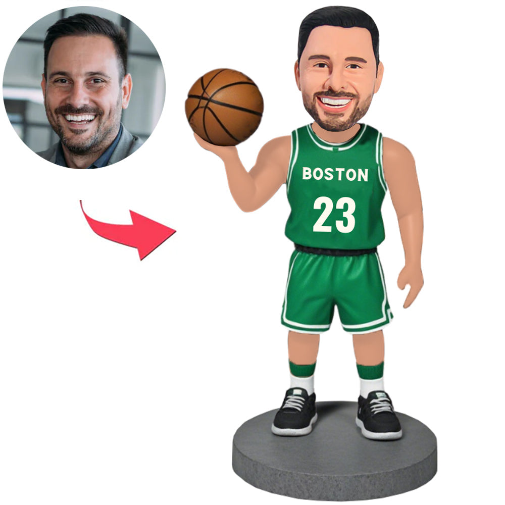 #1 Papa Daumen hoch Kundenspezifische Bobbleheads addieren Text