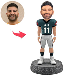 #1 Papa Daumen hoch Kundenspezifische Bobbleheads addieren Text