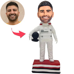 Coole benutzerdefinierte Astronauten-Bobbleheads mit graviertem Text