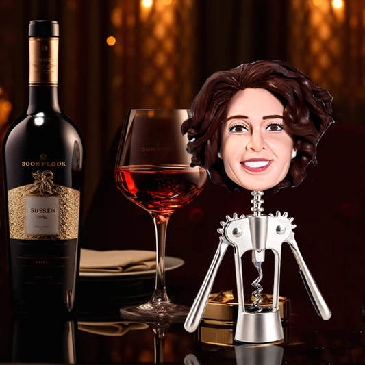 Weinflaschenöffner Lustige Geschenke Kundenspezifische Bobbleheads