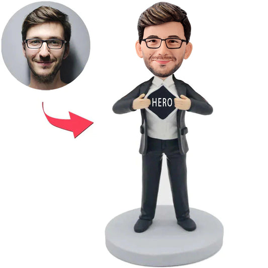 Hero Kundenspezifische Bobbleheads addieren Text