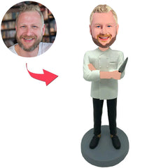 Top 5 sterne koch Kundenspezifische Bobbleheads mit eingraviertem Text