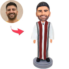 Religiöse Gläubige kundenspezifische Bobbleheads Text hinzufügen