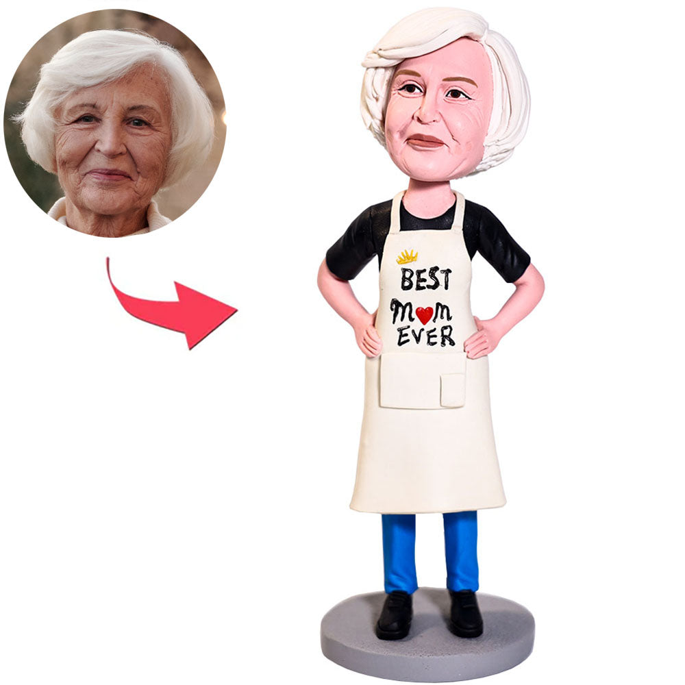 Eine beste mutter Kundenspezifische Bobbleheads mit eingraviertem Text