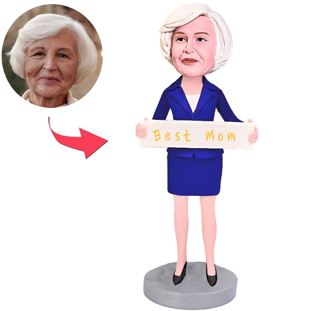 Geschäft Beste Mutter benutzerdefinierte Bobbleheads mit Text