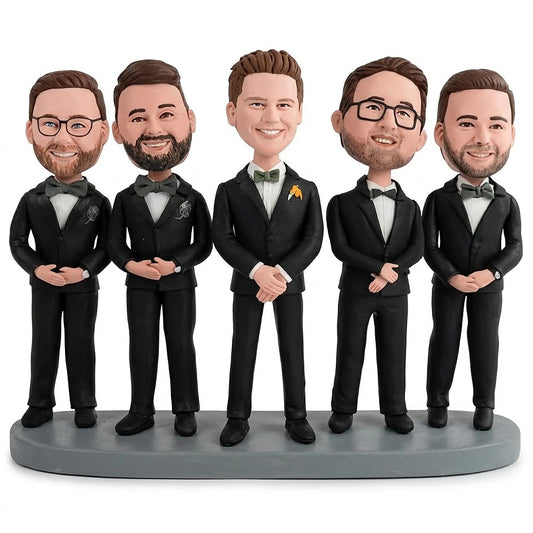 Individuelle Wackelköpfe – 5 Personen