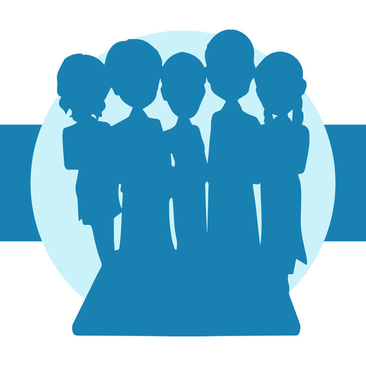 Vollständig anpassbare benutzerdefinierte Bobbleheads für 5 Personen mit graviertem Text