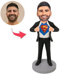 Superheld Übermensch Benutzerdefinierte Bobbleheads