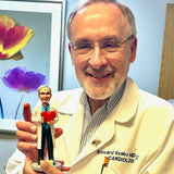 Arzt mit Stethoskop Kundenspezifische Bobbleheads mit graviertem Text