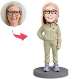 Lässiger Nike Anzug Für Damen Benutzerdefinierter Wackelkopfs