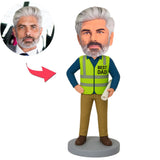 Bester Papa Ingenieur Benutzerdefinierte Bobbleheads