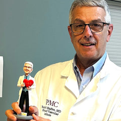 Arzt mit Stethoskop Kundenspezifische Bobbleheads mit graviertem Text