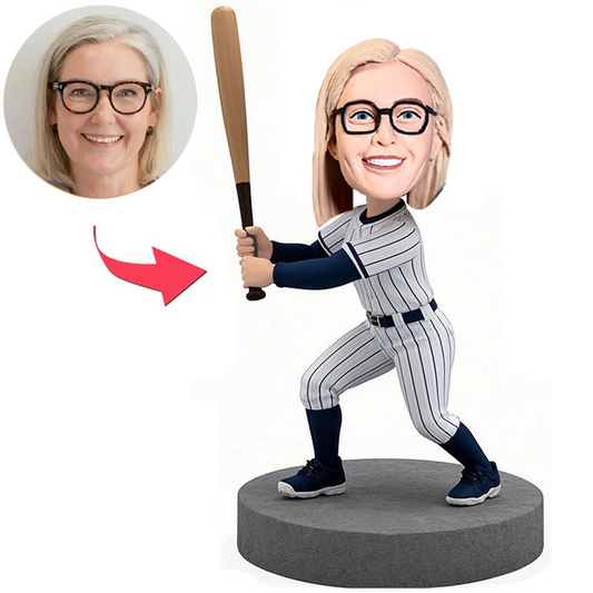 New York Yankees Baseballspielerin Benutzerdefinierter Wackelkopfs