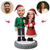 Weihnachtsgeschenke für Paare Kundenspezifische Bobbleheads