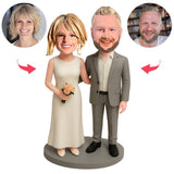 Hochzeitspaar Schatz der Zeit Benutzerdefinierte Bobbleheads