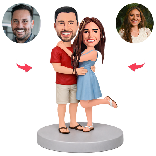 Flitterwochenpaare Benutzerdefinierte Bobbleheads