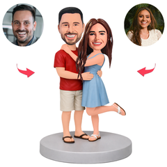 Flitterwochenpaare Benutzerdefinierte Bobbleheads
